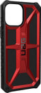 UAG Monarch - Backcover hoesje - Bescherming voor iPhone 12 Pro Max - Crimson Red