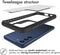 iMoshion Hoesje Geschikt voor Samsung Galaxy S21 FE Hoesje - iMoshion Rugged Hybrid Case - Zwart / Transparant