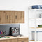 vidaXL - Garage - wandkast - bewerkt - hout - ambachtelijk - eiken