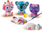 SES - Gieten en schilderen - Glitter dieren - kat, koala en unicorn - sneldrogend - met vormpjes, gips, verf, penseel en glitters