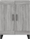 vidaXL - Dressoir - 69,5x34x90 - cm - bewerkt - hout - grijs - sonoma - eikenkleurig