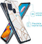 iMoshion Hoesje Geschikt voor Samsung Galaxy A21s Hoesje Siliconen - iMoshion Design hoesje - Wit / Meerkleurig / Goud / White Graphic