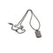 Ketting Heren AN Jewels AA.C256PBK