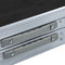 vidaXL - Campingtafel - inklapbaar - 240x60 - cm - aluminium - grijs