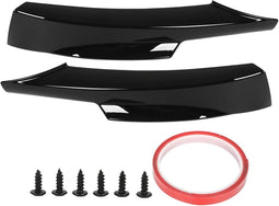 Voorbumperlippen, Bumper Corner Spoiler Splitters ABS Onderbumperbeschermer voor E90 M Sport LCI Sed