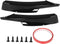 Voorbumperlippen, Bumper Corner Spoiler Splitters ABS Onderbumperbeschermer voor E90 M Sport LCI Sed