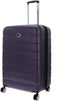 DELSEY PARIS Air Armour 4DR Kofferset - 3-delige Uitbreidbare Hardcase Trolleyset met TSA-slot - Dark Purple (paars)