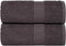 vidaXL - Washandjes - 2 - st - 15x21 - cm - 360 - g/m² - 100% - katoen - antracietkleurig