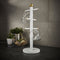 Swan Gatsby Retro Kopjeshouder – Plaats Voor 6 Kopjes – Wit