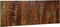 vidaXL - Hoofdbord - 140 - cm - massief - gerecycled - hout - meerkleurig