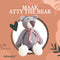 Bebemoss Atty de Beer - Knuffeldier - Knuffels - Handgemaakt Speelgoed - Biologisch Katoen - Babygift - Teddybeer - Grijs