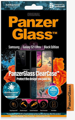PanzerGlass 0263 - Soft case - Antibacterieel 99,9% - Transparant