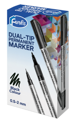 Forofis 12 perm.marker voor CD/DVD 91270
