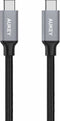 Aukey oplaadkabel oplader snoer USB-C naar USB-C - Zwart