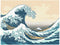 Ravensburger CreArt Hokusai: The Great Wave - Schilderen op nummer voor volwassenen