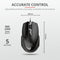 Trust Voca Comfort Mouse - Draad - Optisch - 2400dpi - 6 knoppen - Rechtshandig