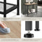 tectake® Filton - Bijzettafel - Industrieel design met 2 legplanken - Lichtbruin Eiken Sonoma