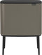 Brabantia Bo Touch Bin - Prullenbak - 34 l - Afvalscheiding - Platinum