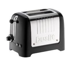 Dualit Lite 2S - Broodrooster - Peek & Pop functie - Zwart