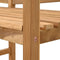 vidaXL - Tuinbank - 120x53.5x85 - cm - Massief - Teakhout