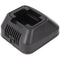 AccuCell Snellader - Motorola Radius P210 HT600 HT800 HT1000 MT1000 MTX800 MTX900 - Tafel lader - Zwart