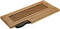 Snijplank Versa 23 x 2 x 50 cm Staal Bamboe