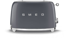 Smeg TSF01GREU - Broodrooster - 950W 2 sleuven 6 bruining-niveaus - Grijs