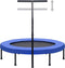 vidaXL Fitnesstrampoline met handgreep en veiligheidsmat 122 cm