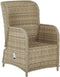 Beliani PONZA - Loungeset voor 2 - Beige - PE rotan
