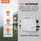Micro Solar netomvormer, 800 W, IP67, aluminiumlegering, DC18-50V, bedrijfsspanning met netsnoer, an
