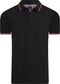 Mario Russo Polo Edward - Polo Shirt Heren - 100% Katoen - Zwart