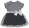 Corolle Ma Corolle Feestjurk Zilver Zwart