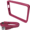 Western Digital Grip Pack - My Passport Ultra - USB 3.0 kabel - Roze