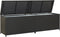 vidaXL - Tuinbox - 200x50x60 - cm - poly - rattan - zwart