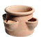 Whitewash Strawberry Pot 4 Cups D35H20 cm bloempot