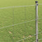 vidaXL - Veldhek - 1x25 - m - Gegalvaniseerd - Staal