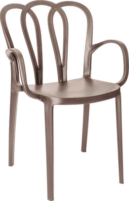 PTMD andrew buitenstoel bruin plastic zitvlak