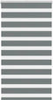 vidaXL - Zebra - rolgordijn - 90x150 - cm - stofbreedte - 85,9 - cm - donkergrijs