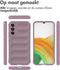 imoshion Hoesje - Geschikt voor Samsung Galaxy A34 (5G) - EasyGrip Backcover - Paars