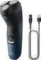 Philips S1223/41 - Scheerapparaat - 40 min snoerloos scheren - Zwart