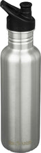 Klean Kanteen Classic 800Ml/27Oz W/Sport Cap Drinkfles - waterfles te gebruiken als bidon.