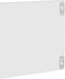 vidaXL - Wandschappen - 2 - st - 80x11,5x18 - cm - bewerkt - hout - wit