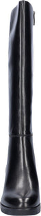 Tamaris Laarzen - Hoge Laarzen - Leer - 7,5 cm Hak - Zwart