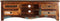 vidaXL - Tv-meubel - 120x30x40 - cm - massief - gerecycled - hout