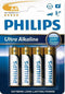 Philips LR6E4B - AA Batterijen - Alkaline - 1.5 V - 4 stuks