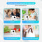 Ilona® Mini Printer - Pocket Printer - Draadloos - Inktvrij (5 rollen)