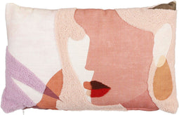 In The Mood Collection Sangria Sierkussen - L55 x B35 cm - Lichtroze
