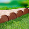 Prosperplast IKOS - Borderrand kunststof - 10 m - terracotta (20 stuks)