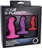 Nexus G-Play Trio - Buttplug set - Kleurrijk