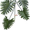 PTMD Kunsttak Philodendron - 140x52x181 cm - Plastic - Groen